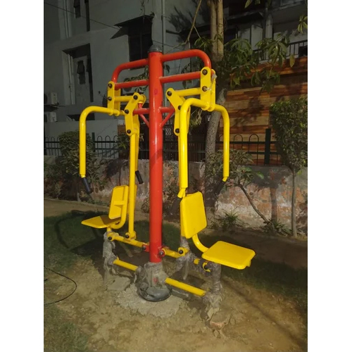 Mild Steel Outdoor Chest Press Machine