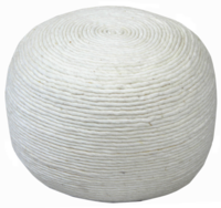 Wool Pouf 01