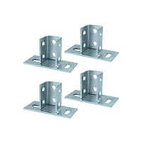 2 Slotted Hole Brackets - Application: Construction