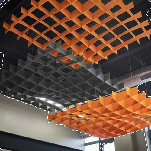 साउंडप्रूफ सीलिंग बैफल पैनल