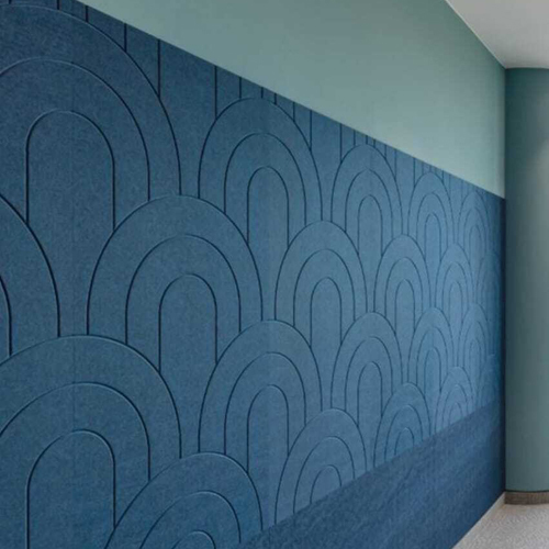 Rainbow Acoustic Pet Felt Panel - Color: Various Available