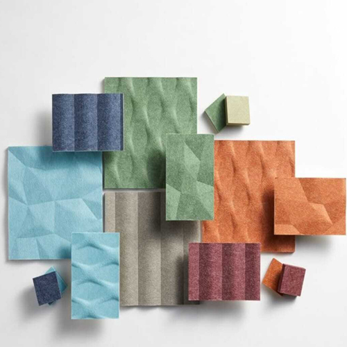 Embossed Acoustic Wall Panel - Color: Various Available