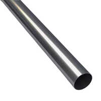 Black Stainless Steel Boiler Tube - Color: Silver