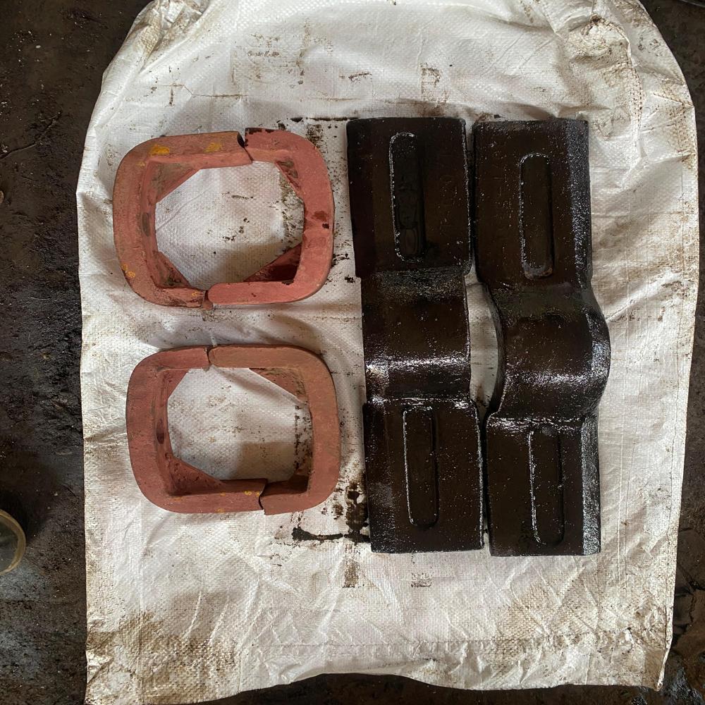 60 KG Joggled Fish Plate With Clamp