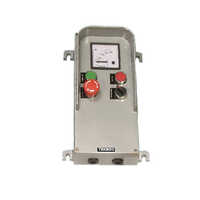 Cast Aluminium Push Button Station With Ammeter