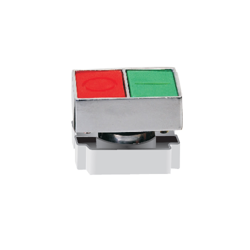 Red Green Twin Button