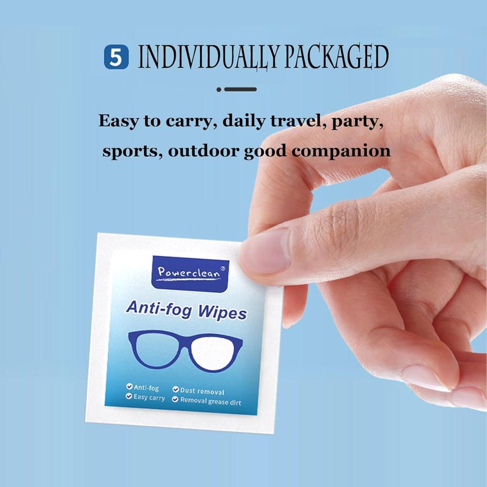 Anti Fog Wipes 100 Pcs for Goggles