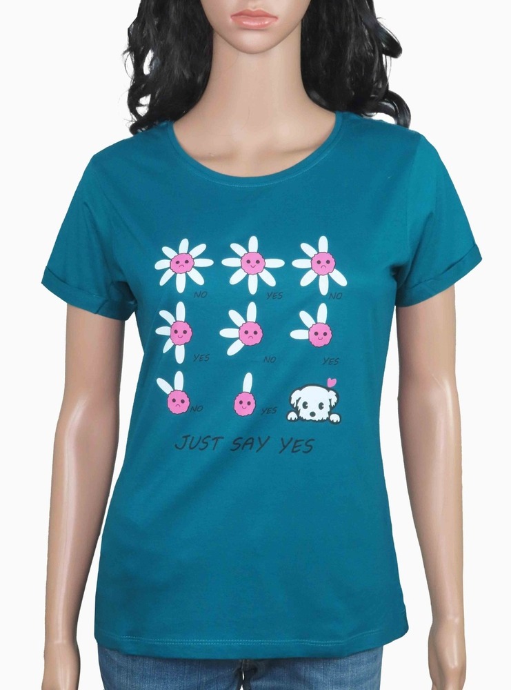 Ladies Printed  T Shirt