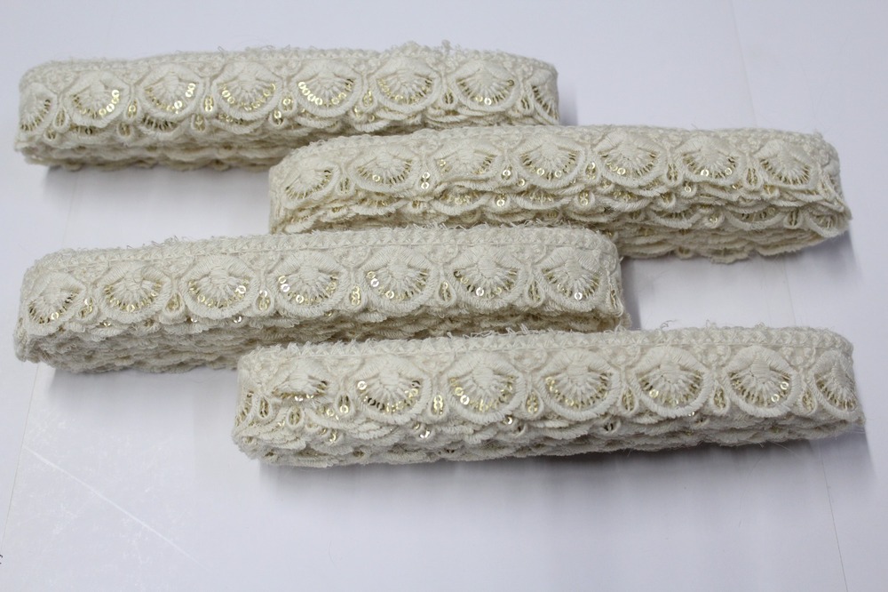 embroidery  Sequence lace