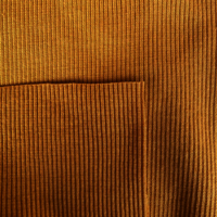 Rib Knits - Spun Rib Knit Fabric | Plain Texture, Shrink-resistant, Hand Wash Or Machine Wash, Suitable For All Seasons