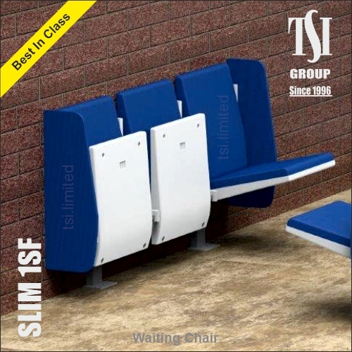 Versatile Flip Series Waiting Chair - Durable for Airport, Hospital, and Public Spaces