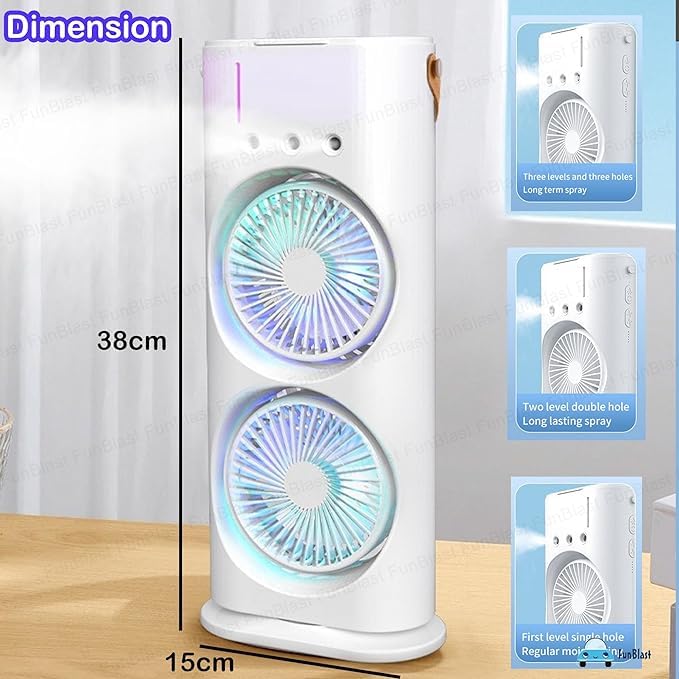 Portable Fan Double Ended Spray Fan