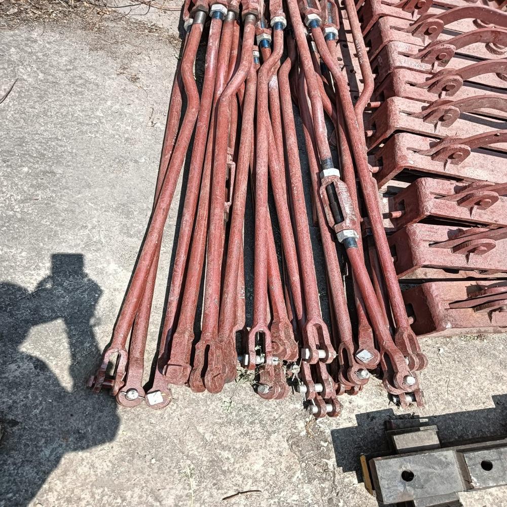 Pull Rod For Hand Lever Box - Color: Red