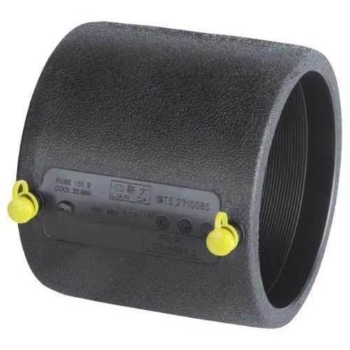 Electrofusion Coupler - Color: Black