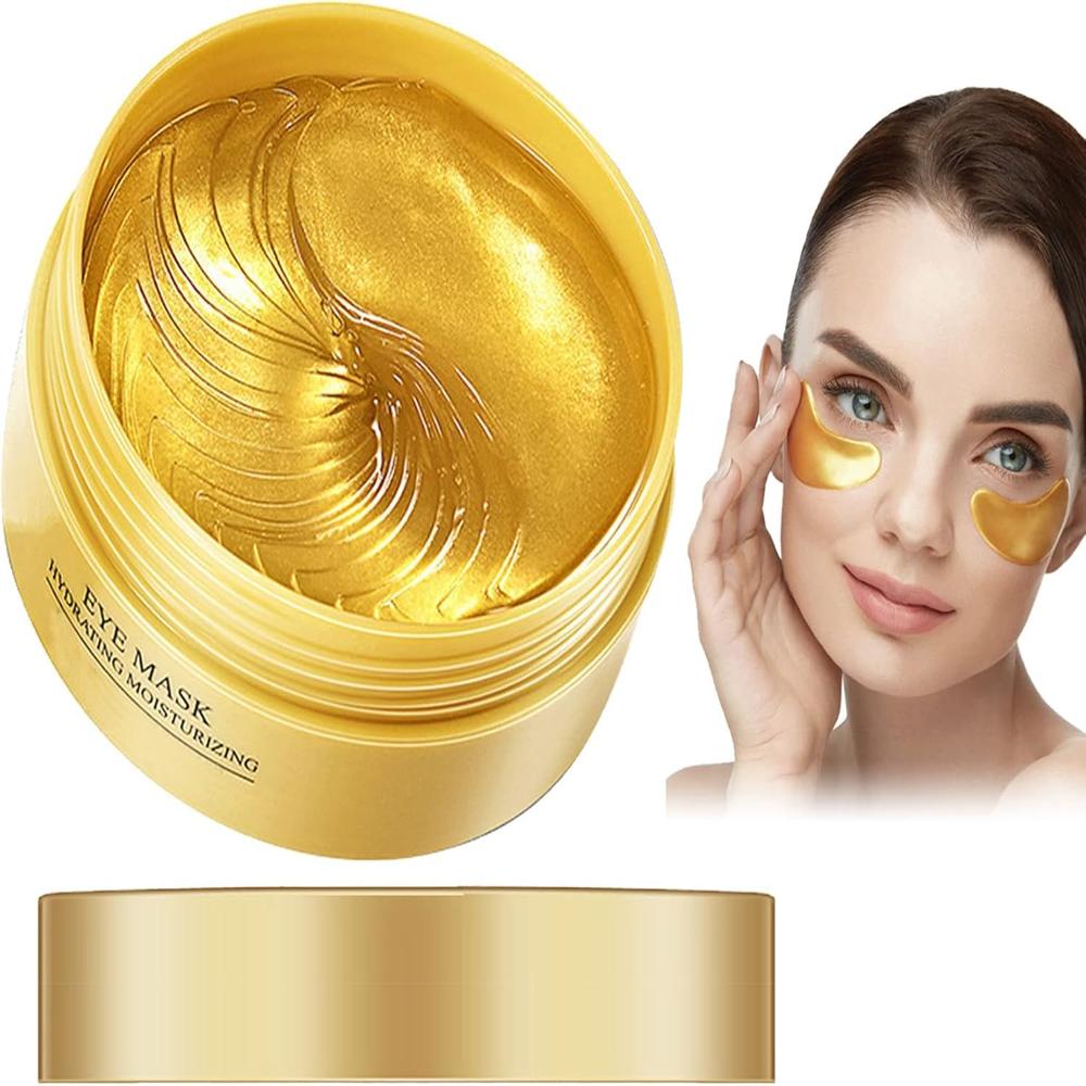 24K Gold Under Eye Patches for Dark Circles & Puffiness