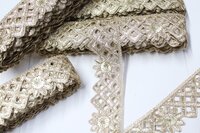 golden sequance lace