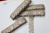 golden sequance lace