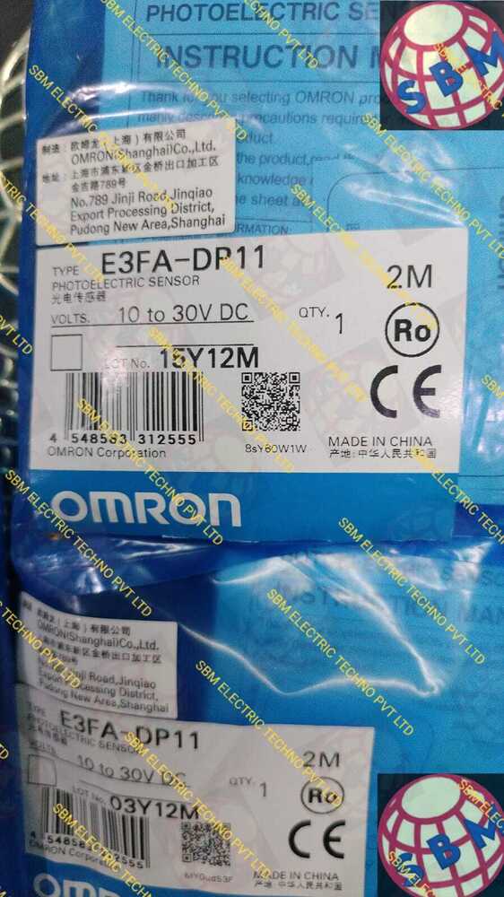 OMRON PHOTOELECTRIC SENSOR, E3FA-DP11