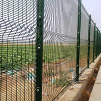 3d Rectangular Wire Mesh - Mild Steel, 1/4 Inch Size, Black Color, 4 Millimeter Diameter | Square Hole Shape, Hot Dipped Galvanized Finish