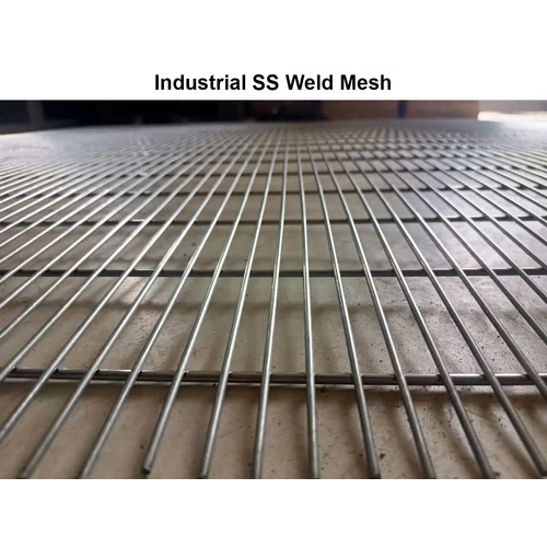 औद्योगिक एसएस वेल्ड जाल