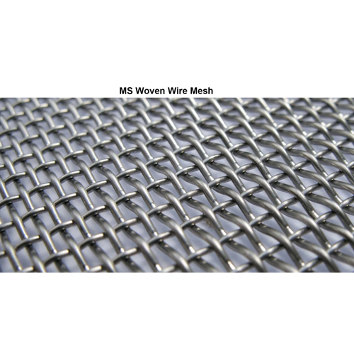 Ms Woven Wire Mesh - Color: Silver