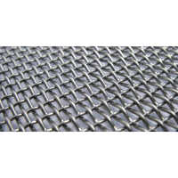 Farm House Chain Link Fence - Iron, 100 Meters Long, 3 Feet High, Silver Color, Pvc Coated Frame, Hot Dipped Galvanized, 2 Mm Size, Square Hole Shape
