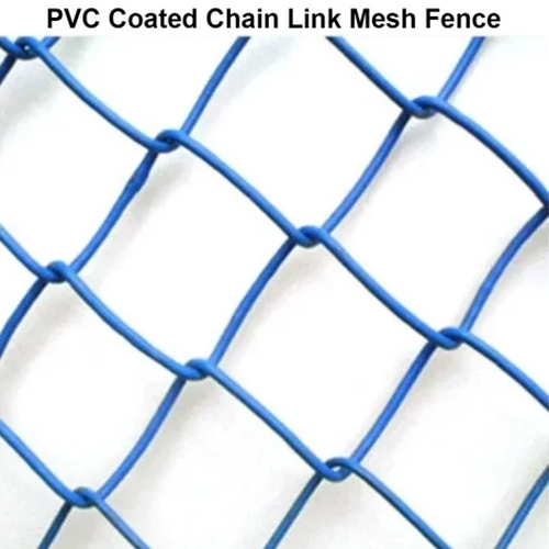 PVC Coated Chain Link Mesh Fence