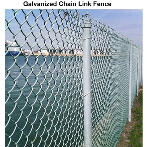 Galvanized Chain Link Fence
