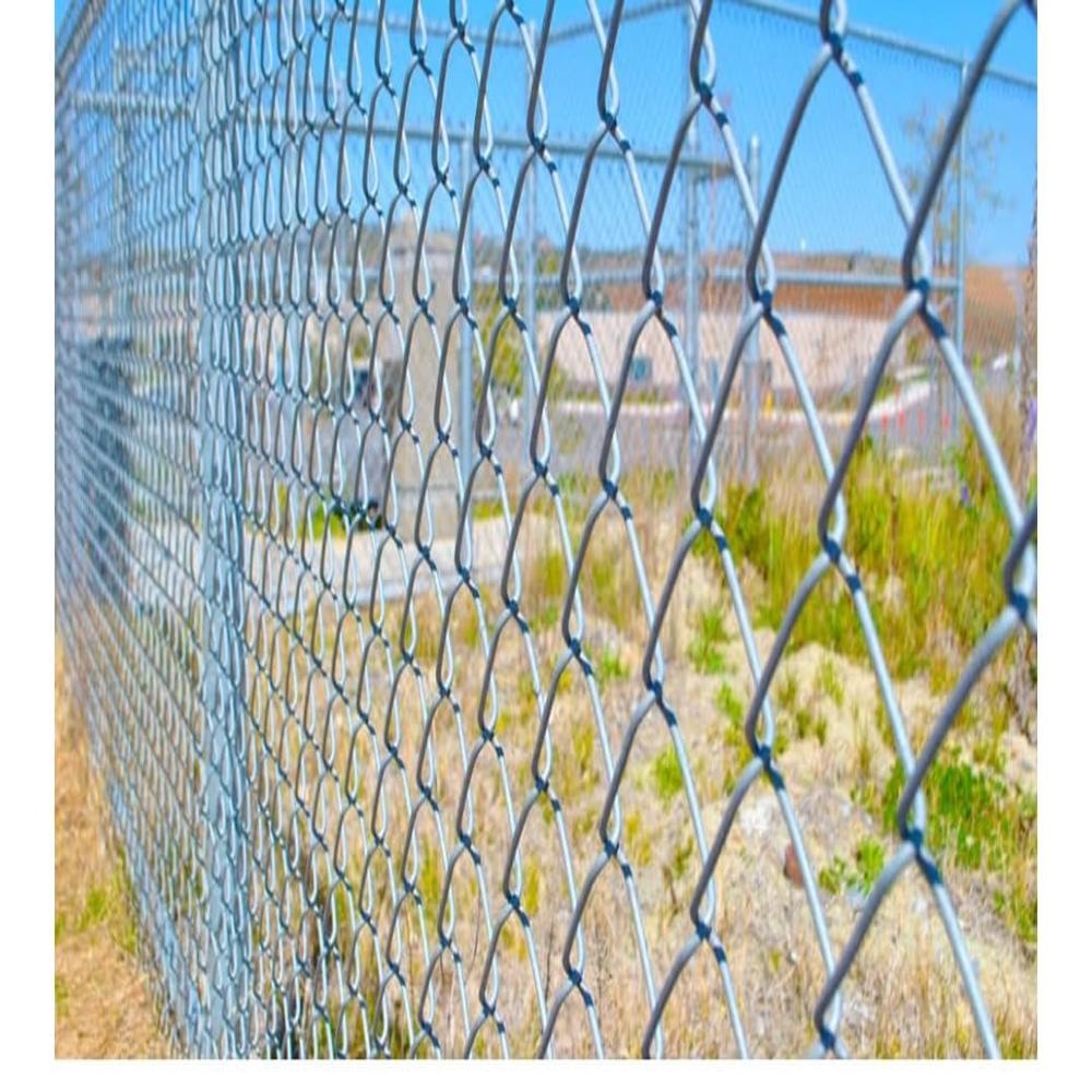 Systematic Chain Link Fence - Stainless Steel, 50x50 Mm, Pvc Coated Frame, 8 Foot Height | Hot Dipped Galvanized, Customized Hole Shape, Industrial Use