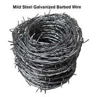 Mild Steel Galvanized Barbed Wire