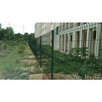 Coated Weld Mesh Fencing - Stainless Steel, 4 Feet Height, Black | Industrial Use, Easily Assembled For Quick Installation