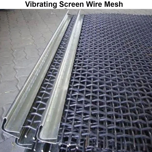 Vibrating Wire Mesh Screen - Color: Silver