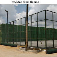Rockfall Steel Gabion Box - Color: Green