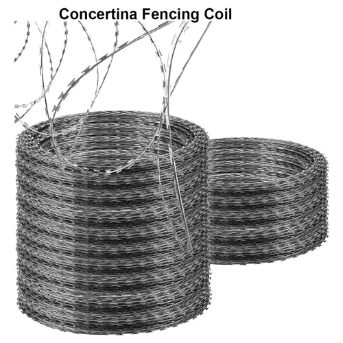 Concertina Fencing Coil