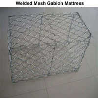 Welded Mesh Gabion Mattress - Color: Silver