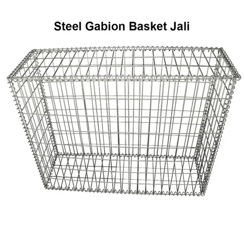 Steel Gabion Basket Mattress - Color: Silver