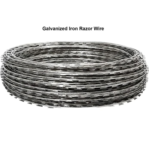 Galvanized Iron Razor Wire