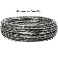 Galvanized Iron Razor Wire