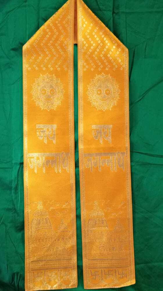 Jay Jagannath Polyester Patka - Color: Customized