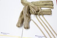 fancy samosa design lace