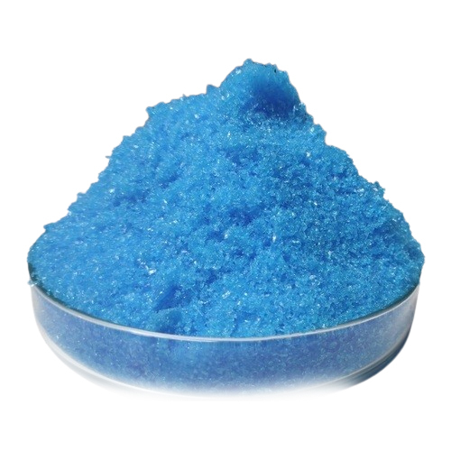 Copper Sulphate - High Solubility Blue Crystals | Ideal For Industrial Applications, Room Temperature Storage, Sharp Smell