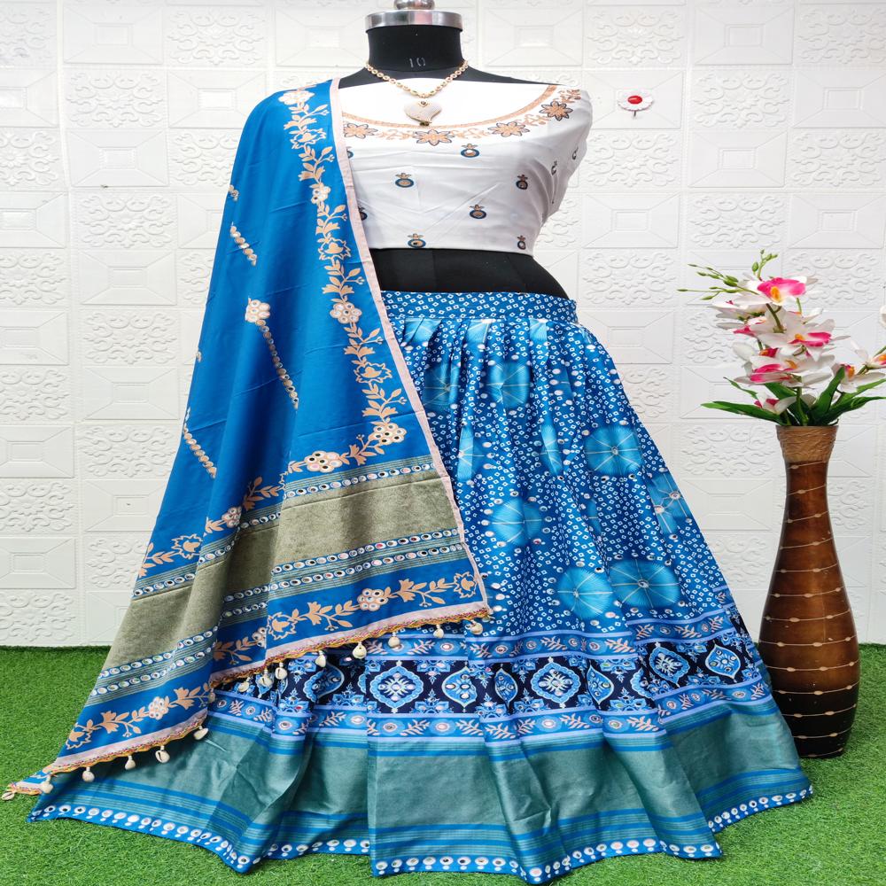 Navratri Chaniya Choli - Color: Blue