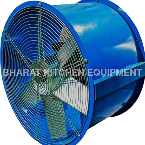 Axial Flow Fan - Stainless Steel Blades | Electric Power Mode, Free-Standing Installation, Industrial Use, 2-5 Year Warranty