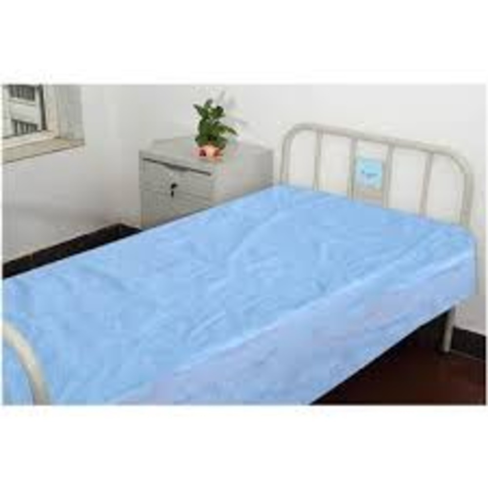 HOSPITAL BLUE PLAIN BEDSHEET