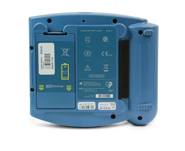 Phillips Heartstart Hs1 Aed Defibrillator - Material: Plastic