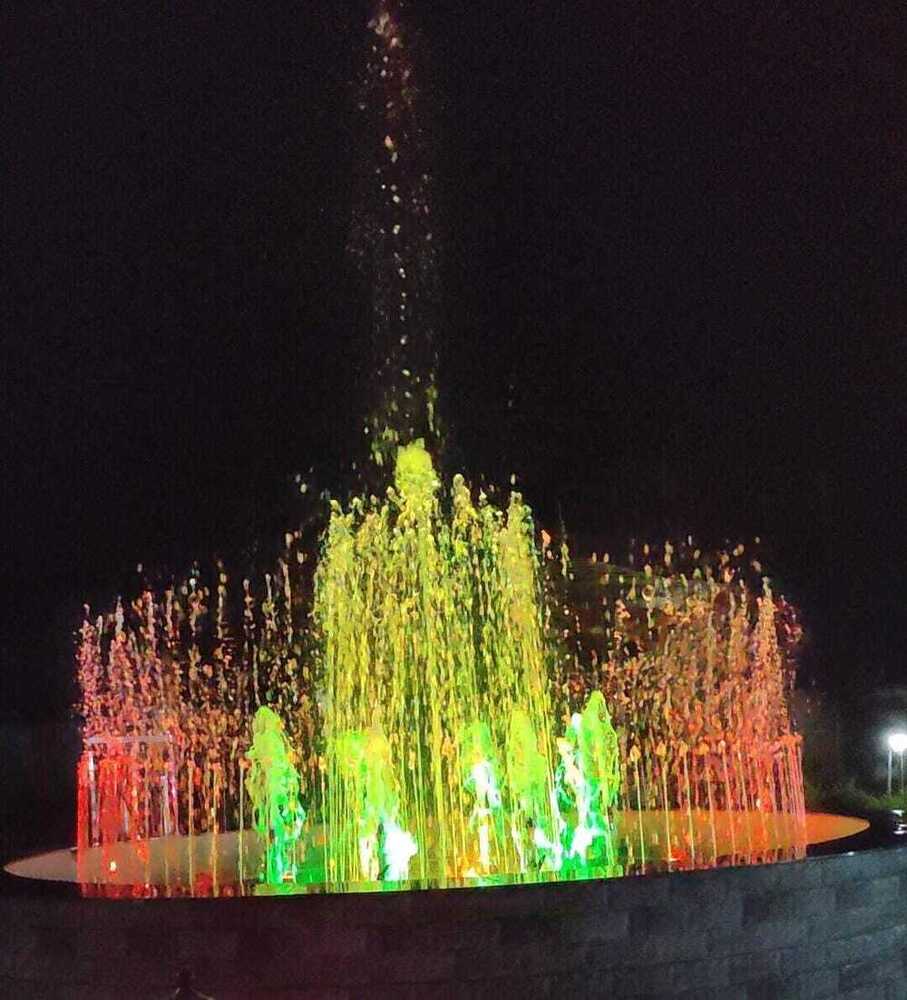 Programable Musical Fountain - Color: Red/multicolor