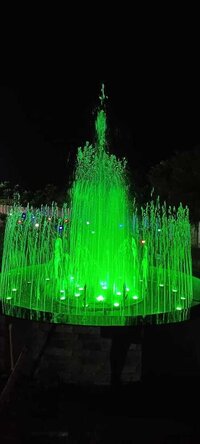 Music Dancing Water Fountain - Color: Green