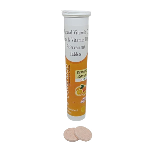 Vitamin C Tablets - 10 x 10 Strips | Suitable for Adults, General Medicine, Suggested Dosage, Store in a Cool Place