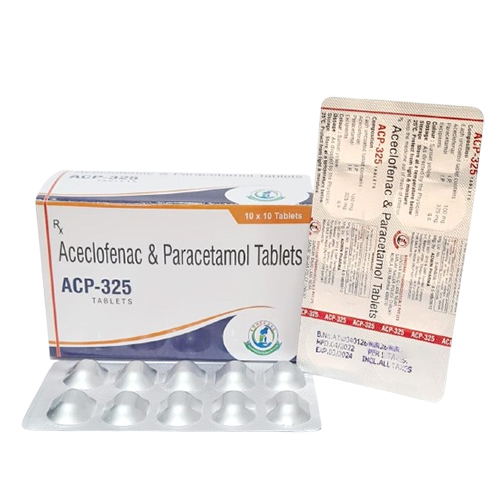 Aceclofenac And Paracetamol Tablets