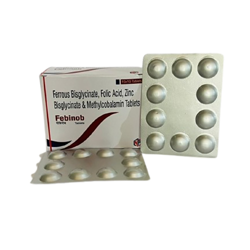 Ferrous Bisglycinate Folic Acid Zinc Bisglycinate And Methylcobalamin Tablets